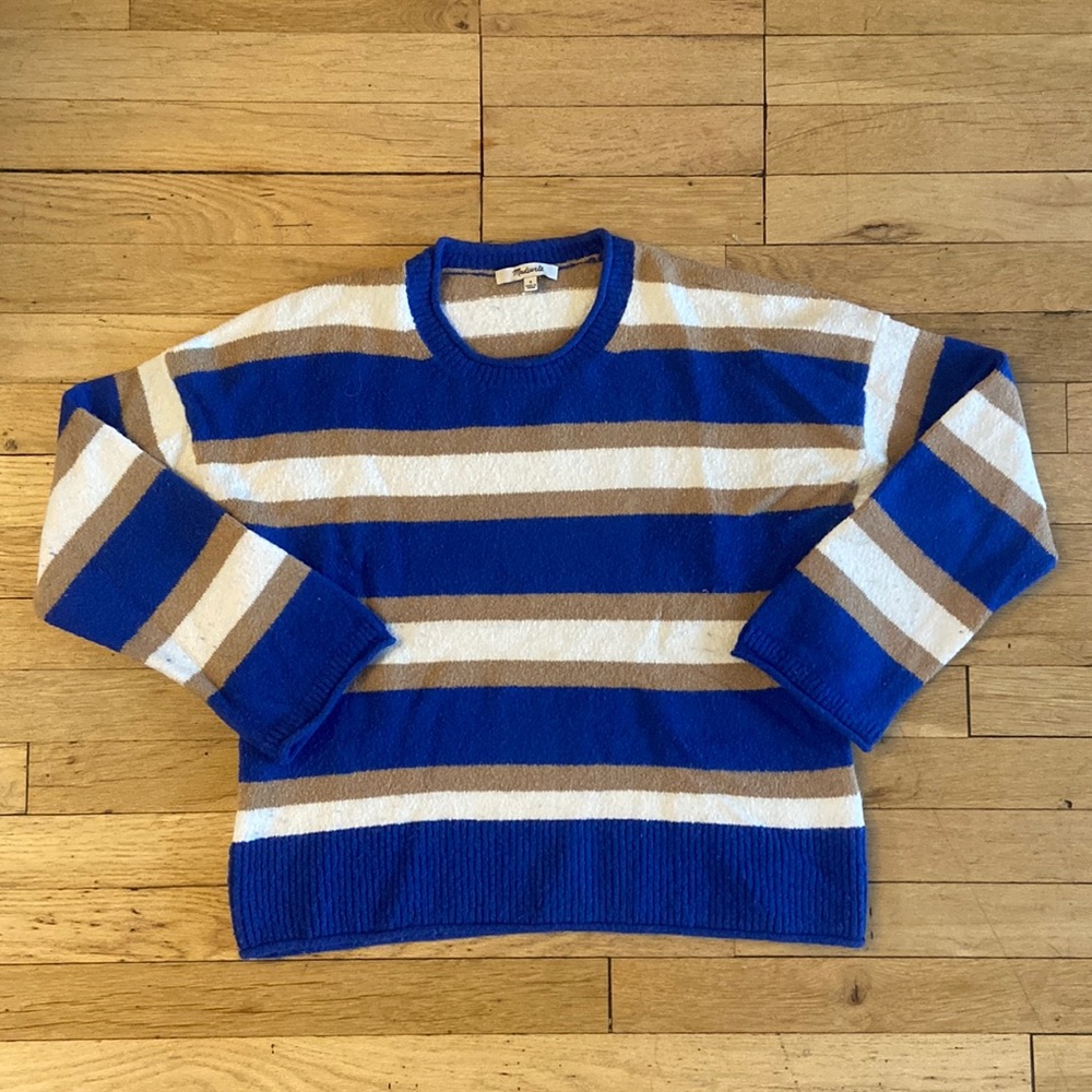 Madewell Womens Sweater Size Small Striped Comfy